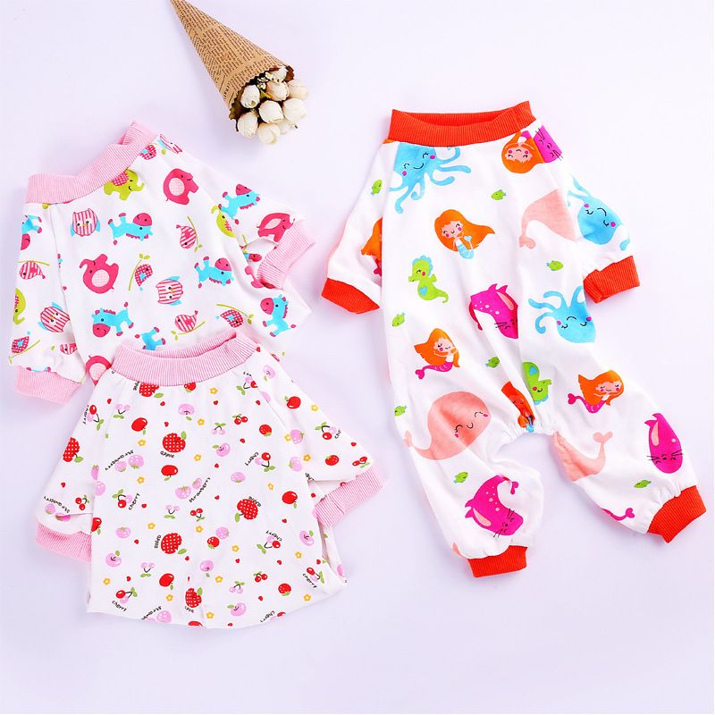 Haji Cotton Pet Four Legged Clothes Unicorn S Size: S; Neck (cm): 24-28; Bust (cm): 32-38; Back length (cm): 22-25; Recommended pet weight (kg): 2.5 - 4.5