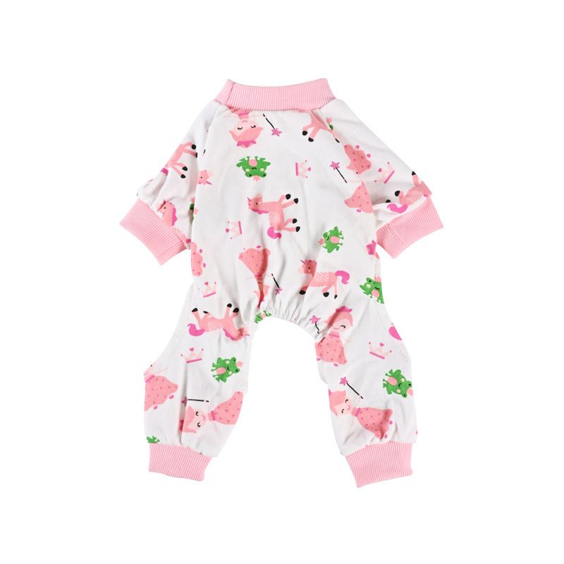 Haji Cotton Pet Four Legged Clothes Unicorn M Size: M; Neck (cm): 28-32; Bust (cm): 38-44; Back length (cm): 26-30; Recommended pet weight (kg): 4.5 - 7.0