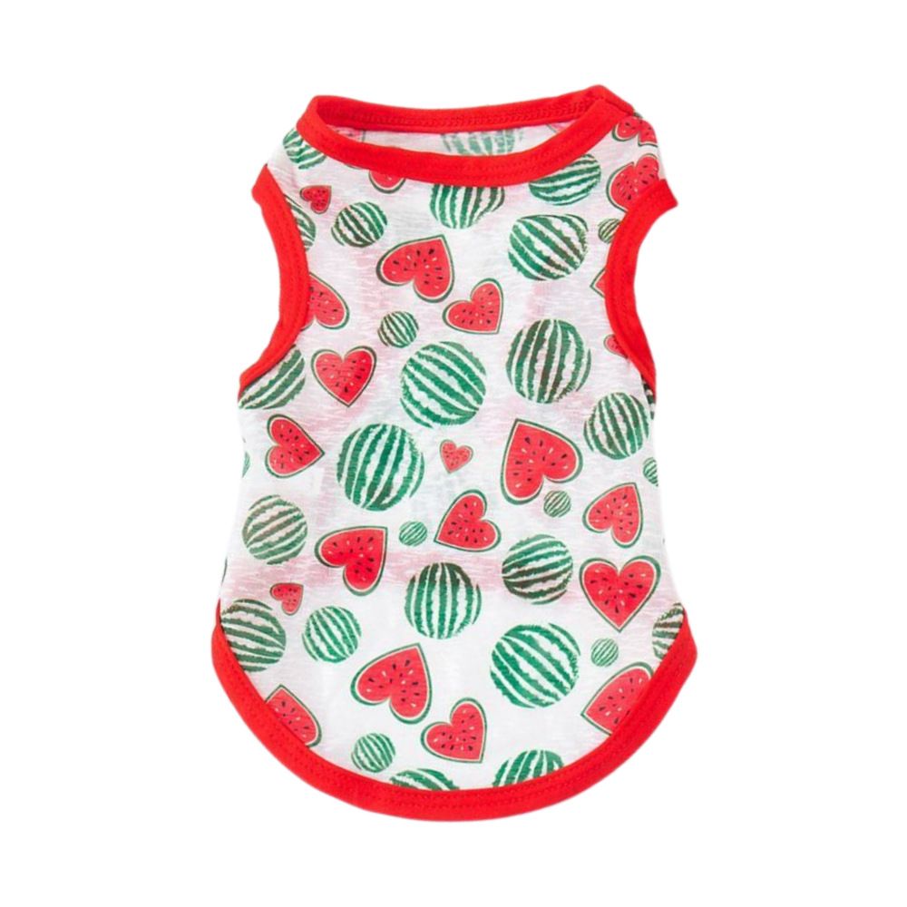 Pet Vest Polyester Summer Dog Cat Clothing Powder Rabbit 7XL