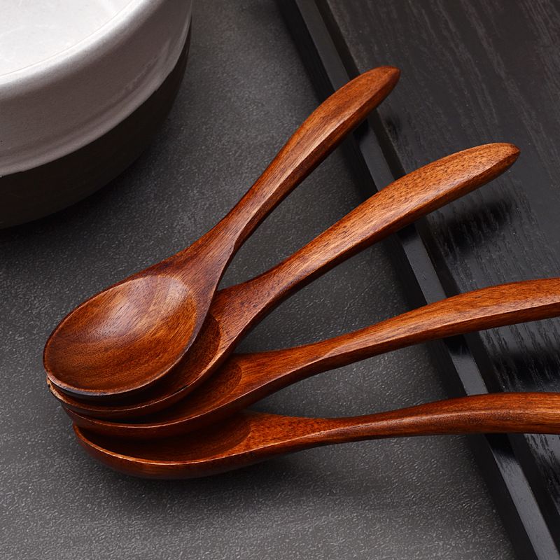 Wooden Spoon 14cm Lazy Bear 14cm wave spoon