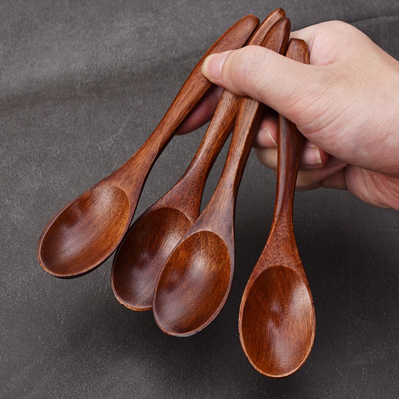 Wooden Spoon 14cm Lazy Bear 14cm wave spoon
