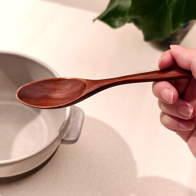 Wooden Spoon Han Lazy Bear 18cm 5 18cm wave spoons
