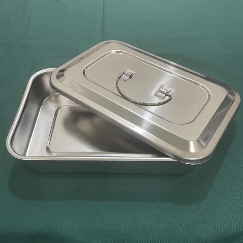 Jinbokang Stainless Steel Sterilization Box Surgical... 9 inch no hole [304 stainless steel]]