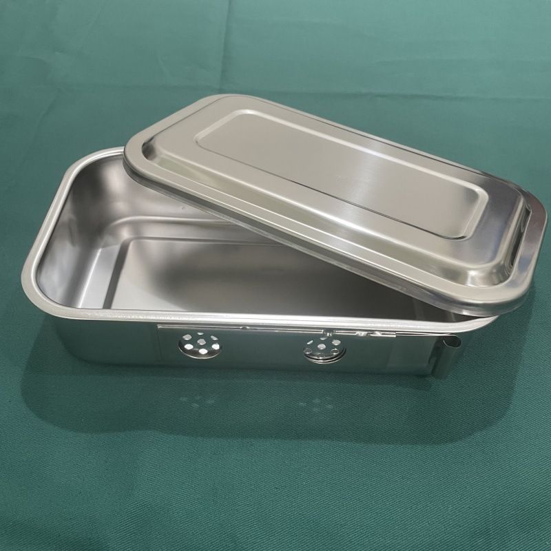 Jinbokang Stainless Steel Sterilization Box Surgical... 8 inch hole [304 stainless steel]]