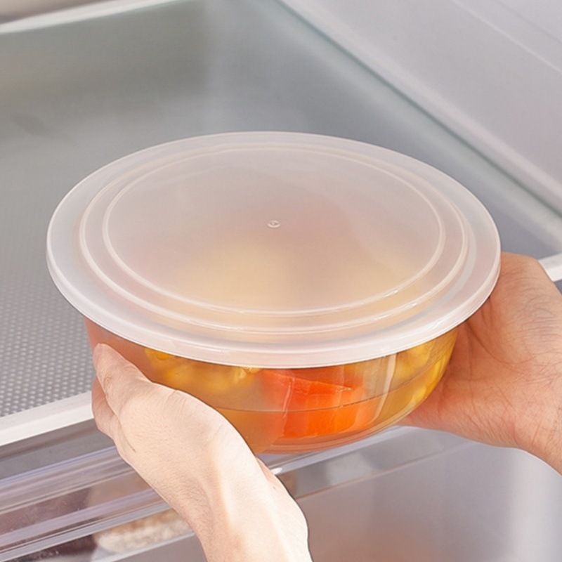 KM Plastic Microwave Bowl Cover 201AAA Item no. 591. transparent cover [1 large, 1 small]