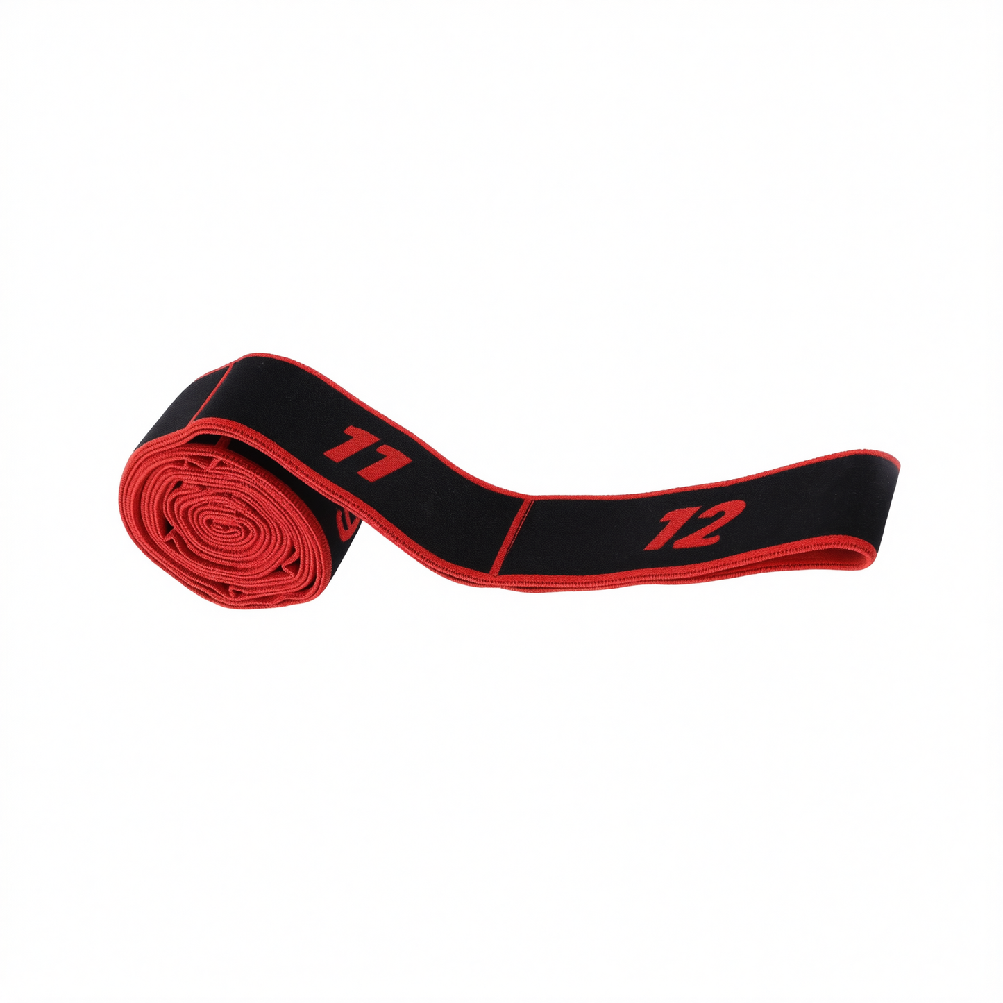 Resistance Band Yoga Fitness Digital Style Black and red-digital style [8 grids]