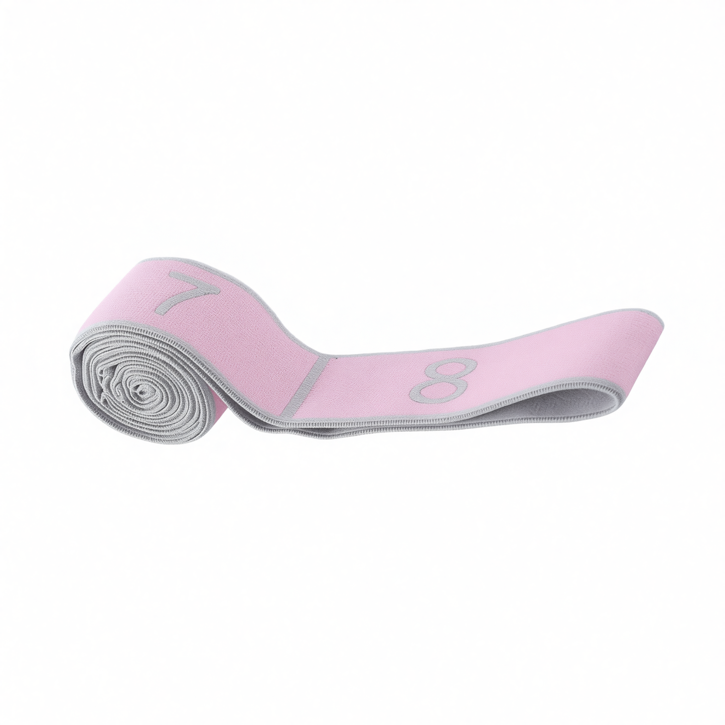 Resistance Band Yoga Fitness Digital Style Pink gray-digital style [8 grids]