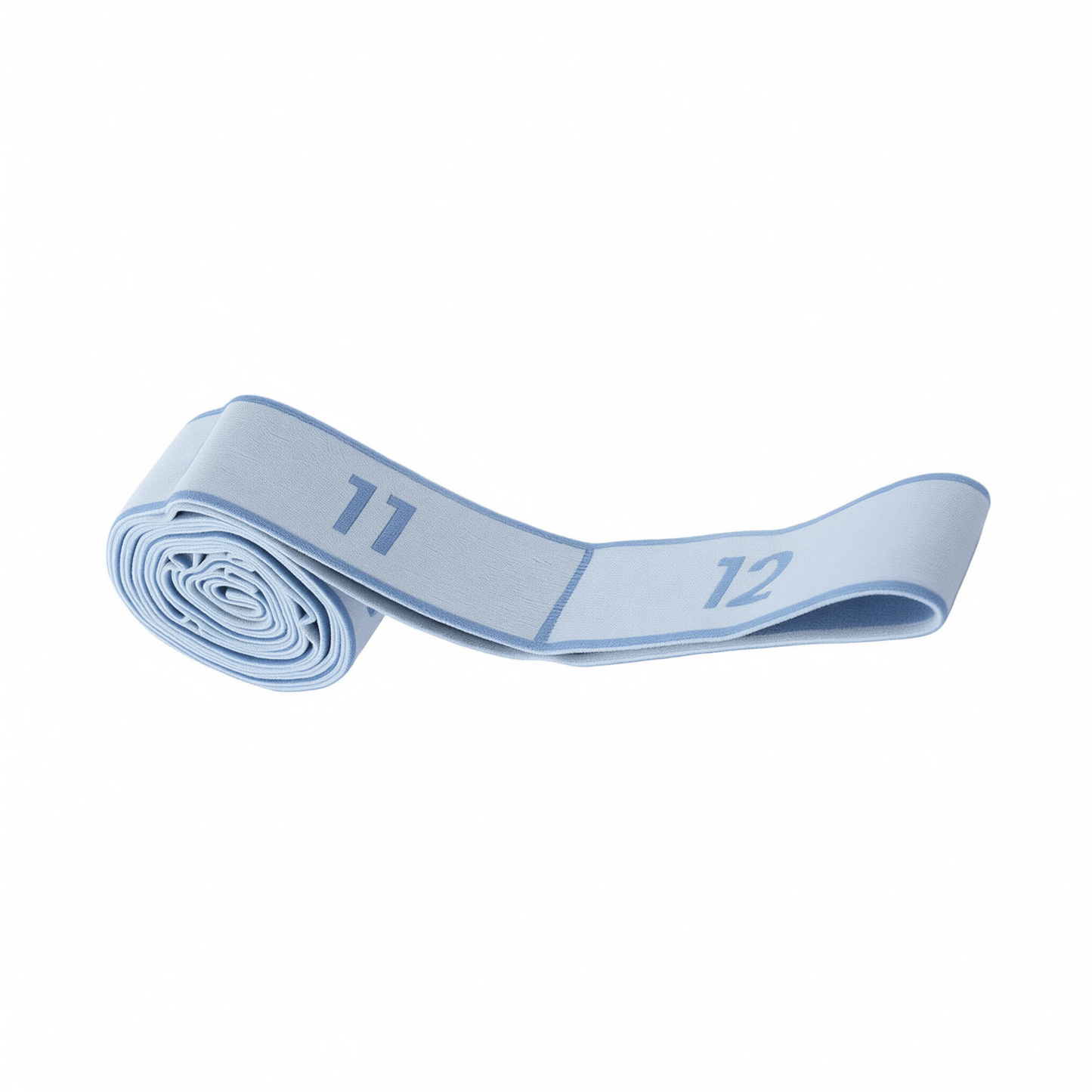 Resistance Band Yoga Fitness Digital Style Sky blue-digital style [10 grids]