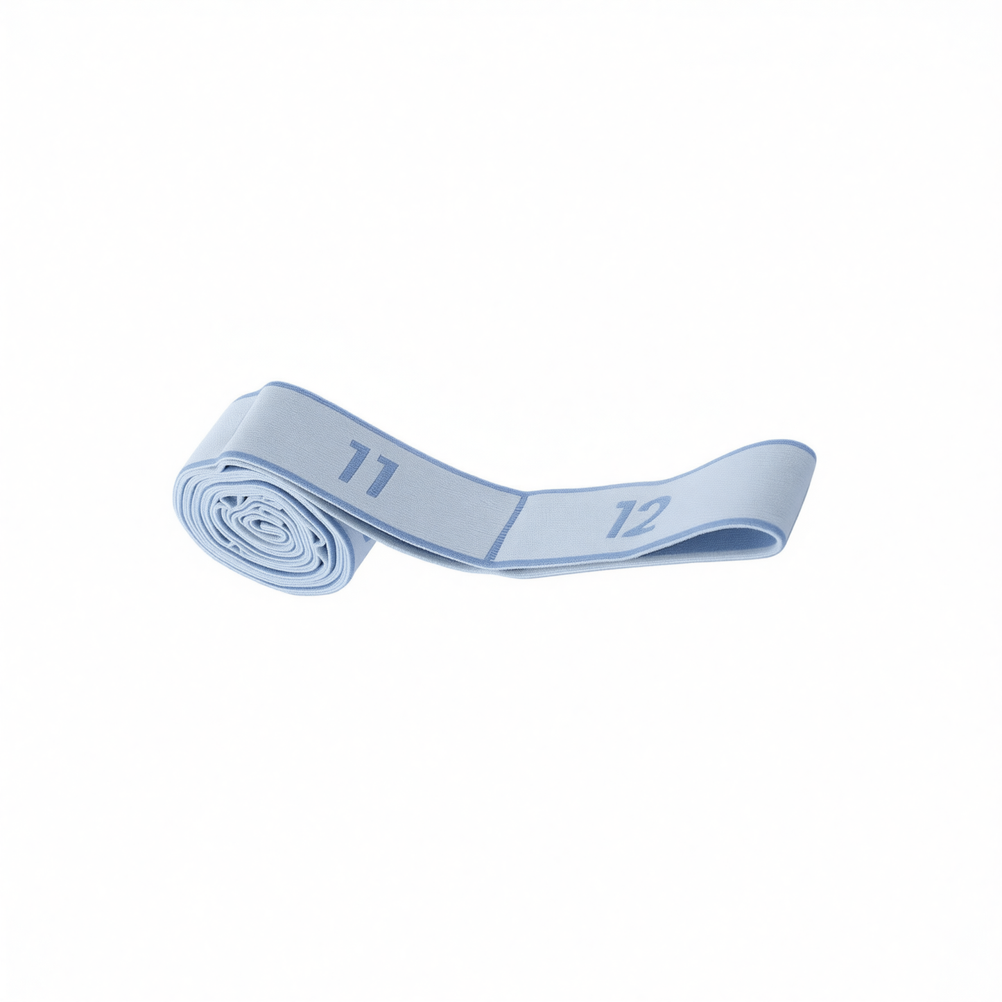 Resistance Band Yoga Fitness Digital Style Sky blue-digital style [12 grids]