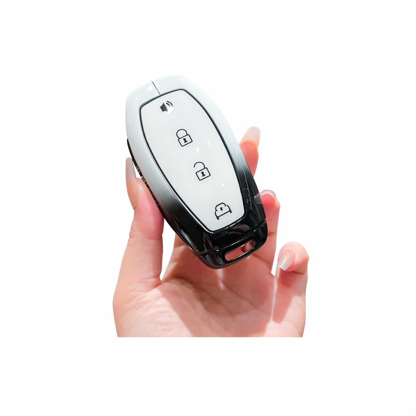 Fragrant Car Island Buick Vision L7 Key Cover 2026 Standard F type gradient black and white single shell