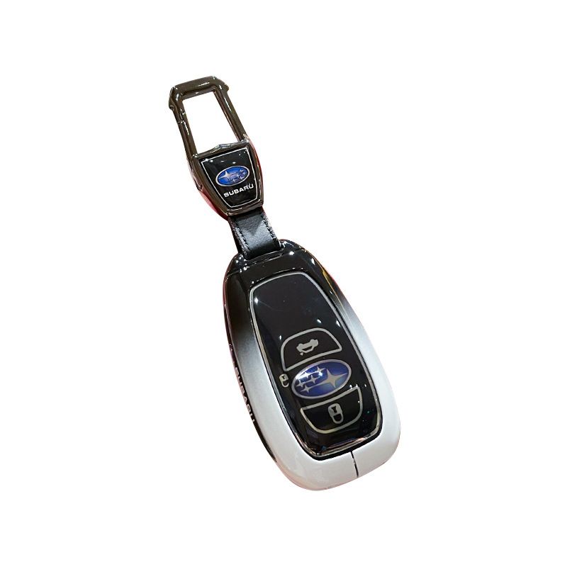 Subaru Key Cover Zinc Alloy Gradient Black White Standard Gradient black and white single shell