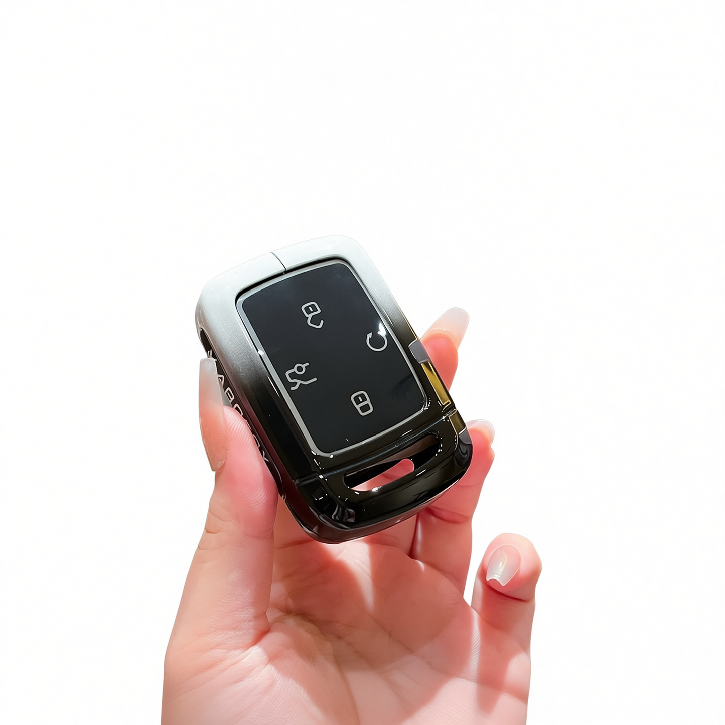 Fragrant car island Arcfox T1 Key Cover Gradient B/W Standard Option c: gradient black & white single case