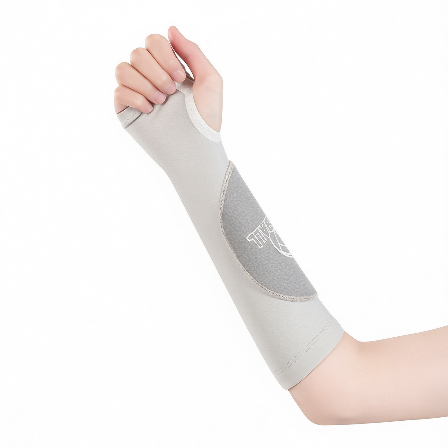 Volleyball Arm Guards Nylon The one who leaps Volleyball arm guards [grey] xl size pair [suitable for weight 75-95kg]