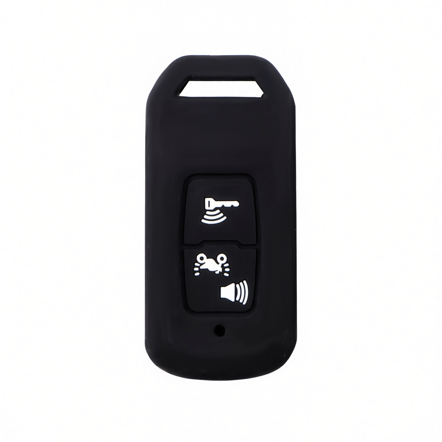 Color My Life Silicone Key Bag for Honda PCX160. Black white label no logo