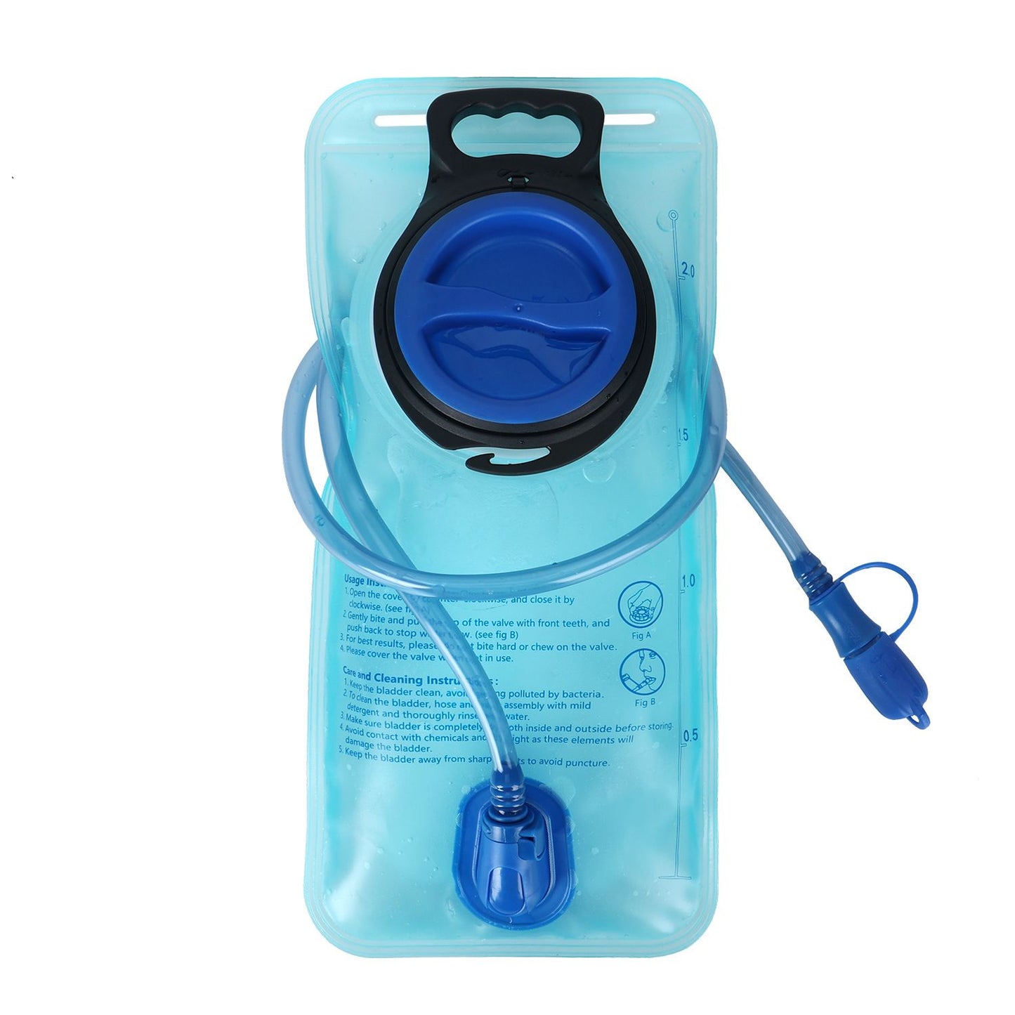 FREEKNIGHT 2L Hydration Bladder for Hiking Cycling Military Green