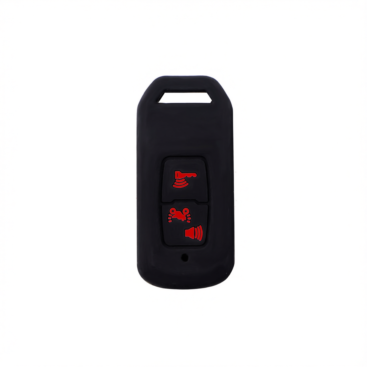 Color My Life Silicone Key Bag for Honda PCX160. Black with red label, no logo