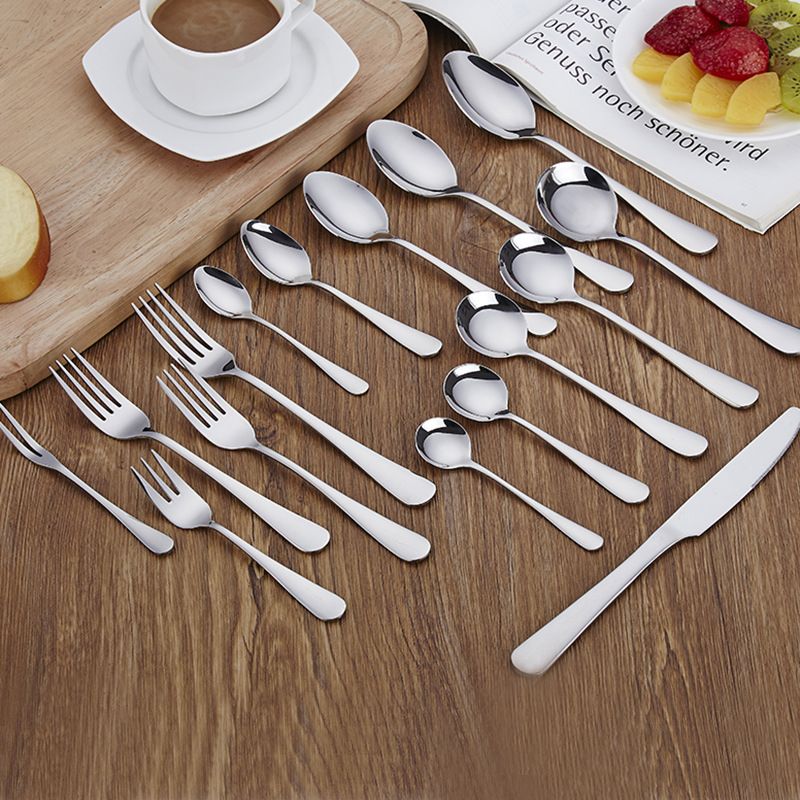 Stainless Steel Knife Fork Spoon Set 1010 1010 round head steak knife