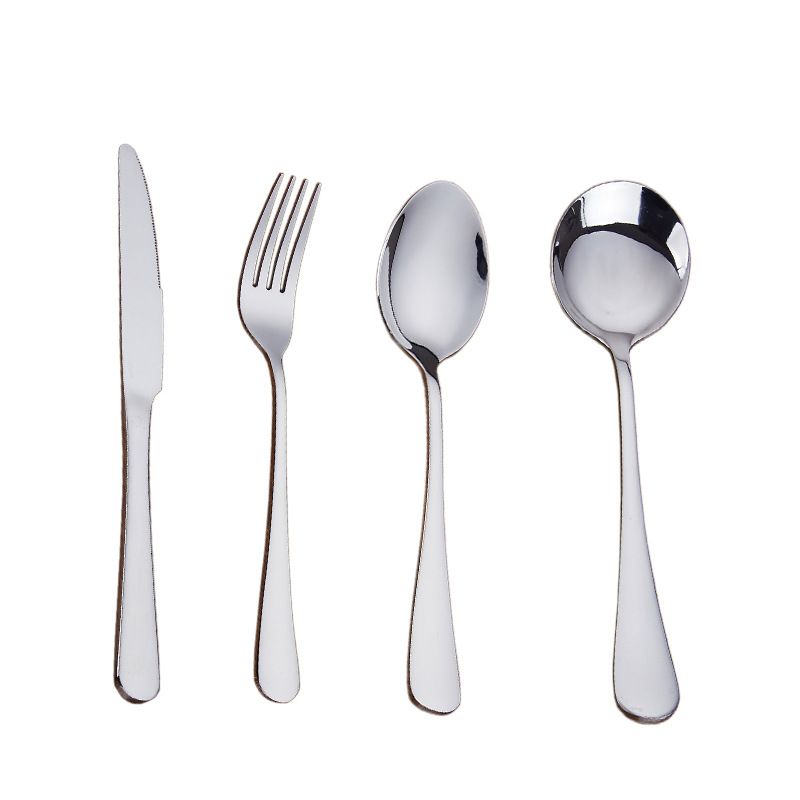 Stainless Steel Knife Fork Spoon Set 1010 1010 round head steak knife
