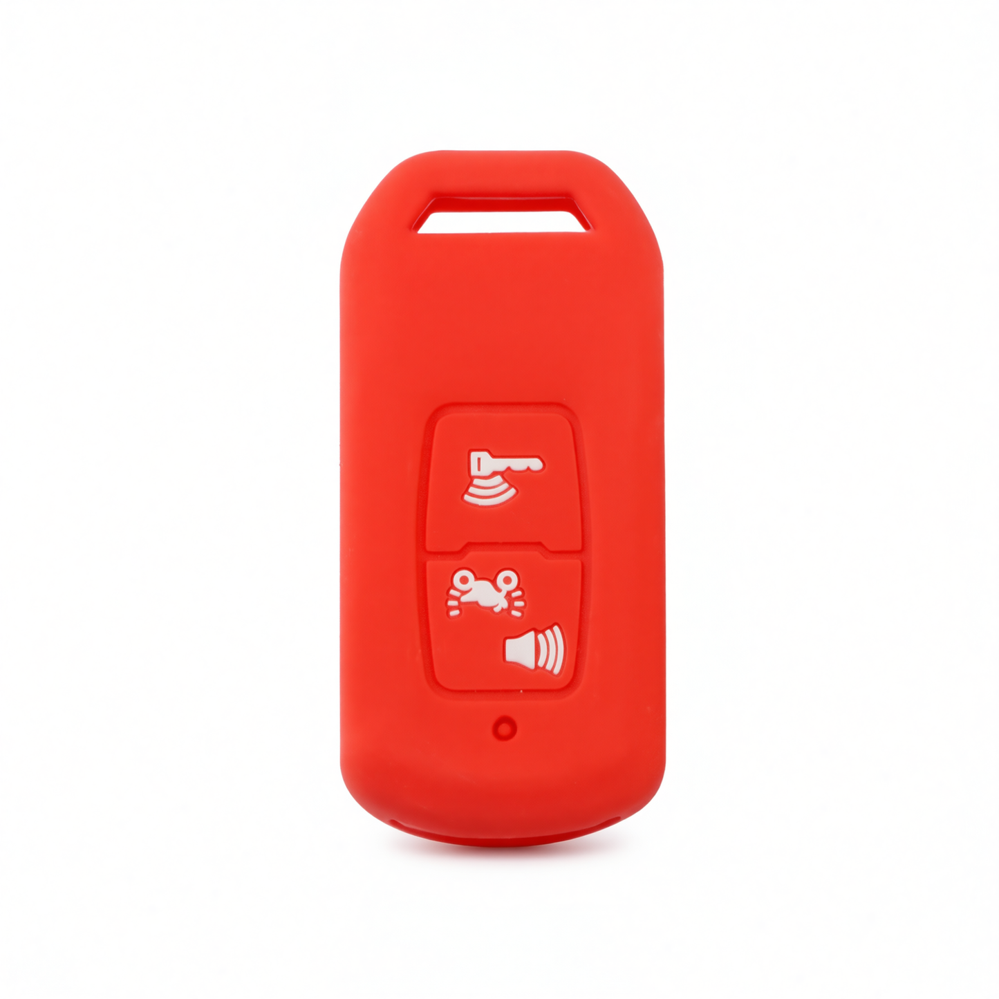 Color My Life Silicone Key Bag for Honda PCX160. Red with white label