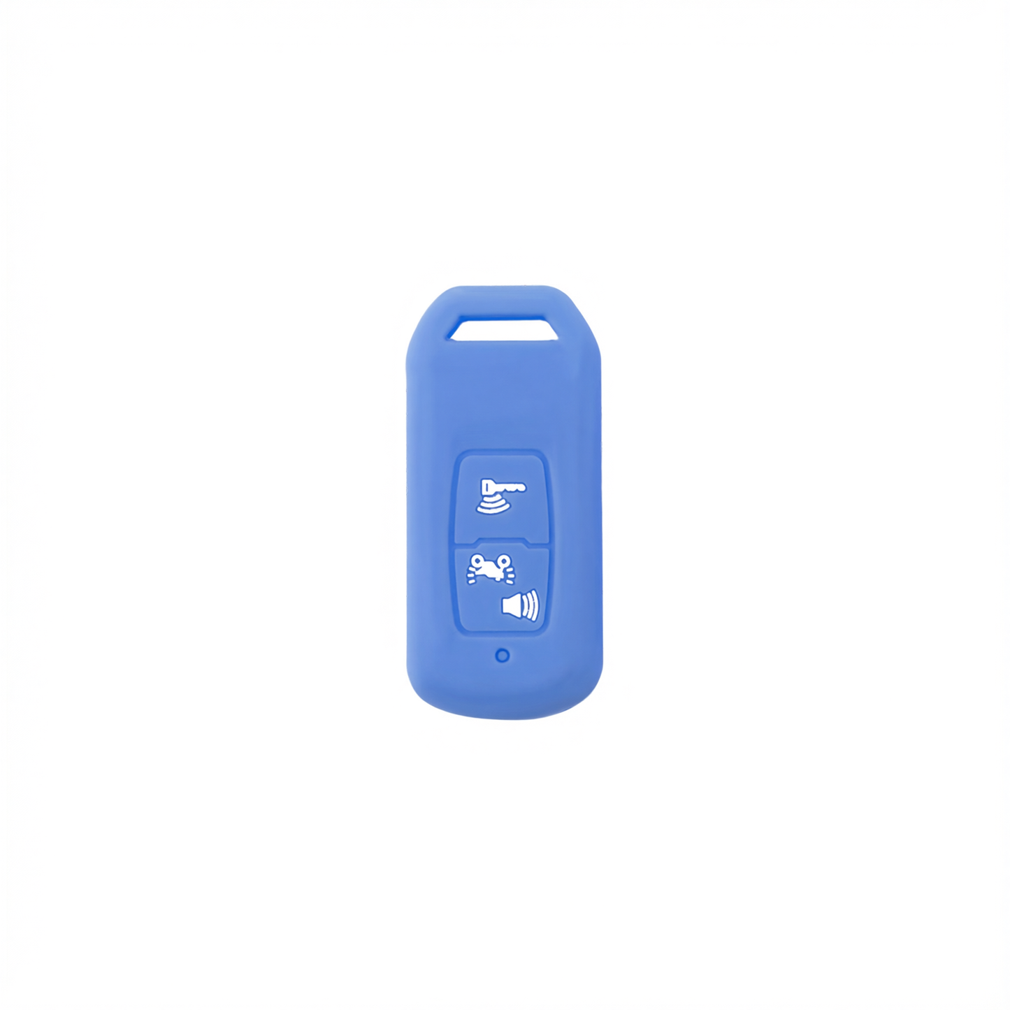 Color My Life Silicone Key Bag for Honda PCX160. Light blue white label