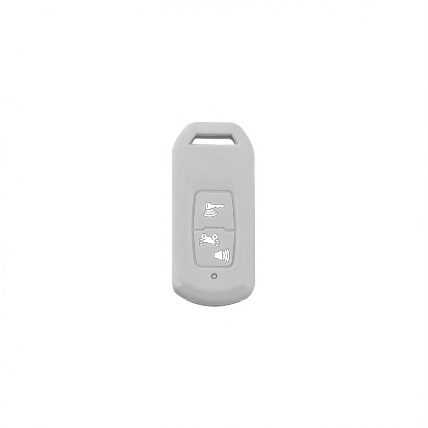 Color My Life Silicone Key Bag for Honda PCX160. Gray white label