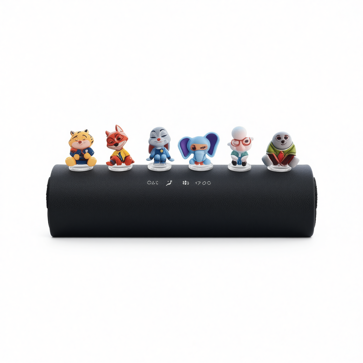 Car Dashboard Decor Cartoon Animal Ornaments [multiple options available, see details page] [6 combinations of cute animal city ornaments] free traceless stickers