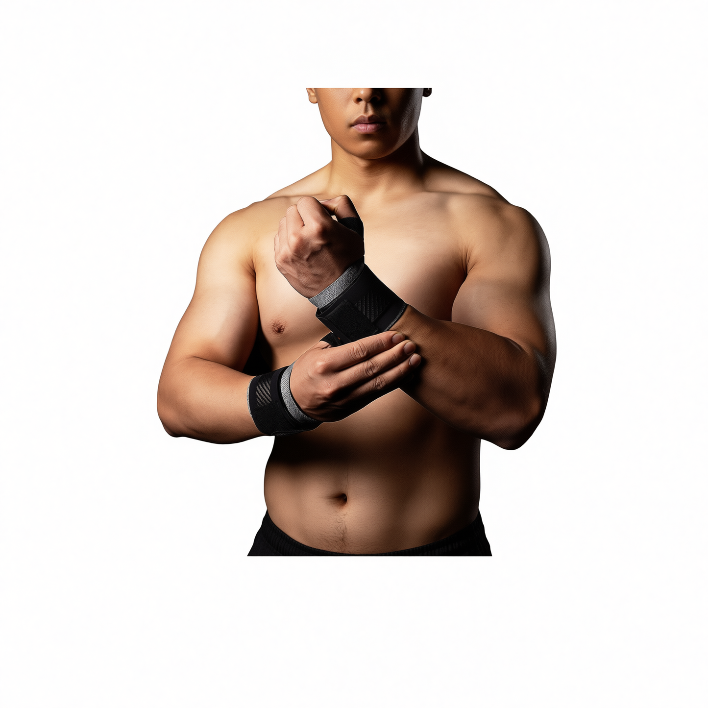 Wrist Support Brace Adjustable Compression Double Straps Double strap pressure protection*one pair One Size