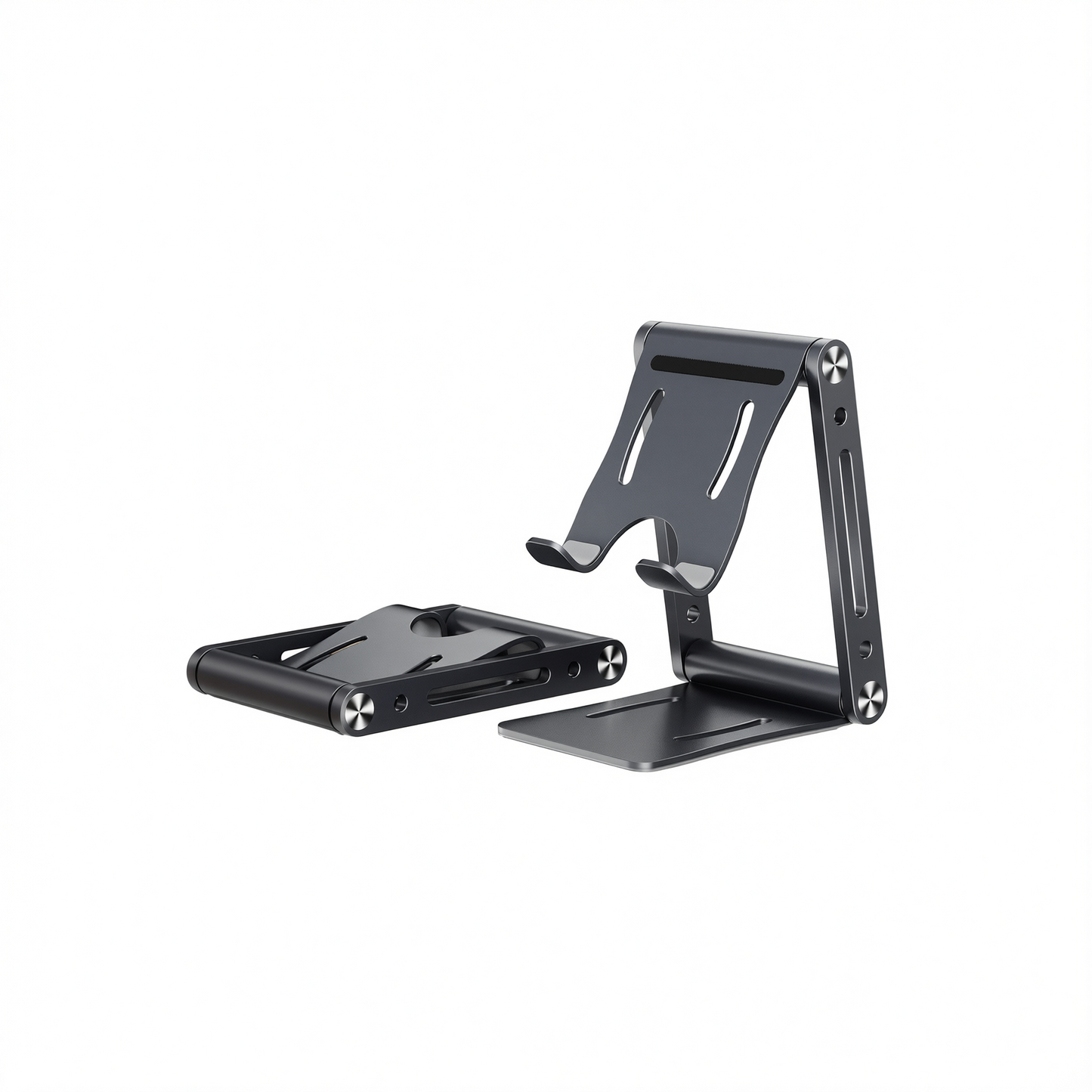 Metal Phone Stand This is spring K53 Rotating Desktop K53 desktop stand (gun gray)