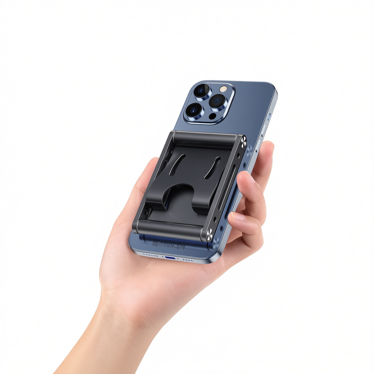 Metal Phone Stand This is spring K53 Rotating Desktop K53 desktop stand (gun gray)