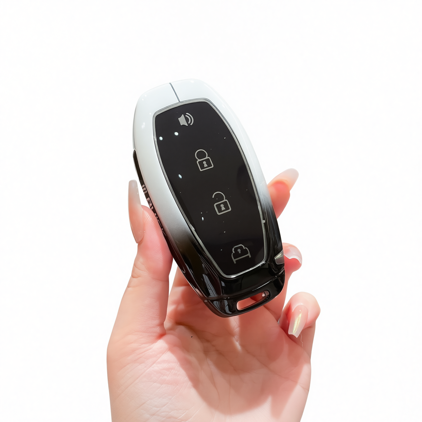 Buick Vision L7 Fragrant Car Island Zinc Alloy. Standard F type gradient black and white single shell