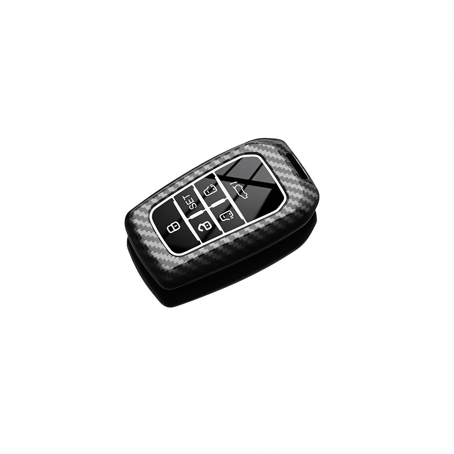 Fragrant Car Island Toyota Sienna Key Cover Carbon. Bagged D type 6-button [carbon fiber black] single shell