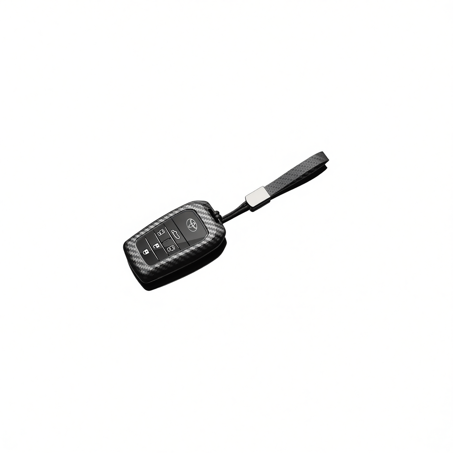 Fragrant Car Island Toyota Sienna Key Cover Carbon. Bagged D type 6-button [carbon fiber black] single shell