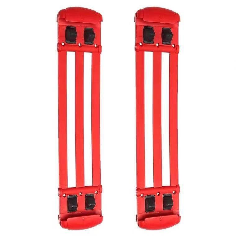 SYHIEE Jumping Boots 3T Spring TPE Material Red 33-38 yards (c)