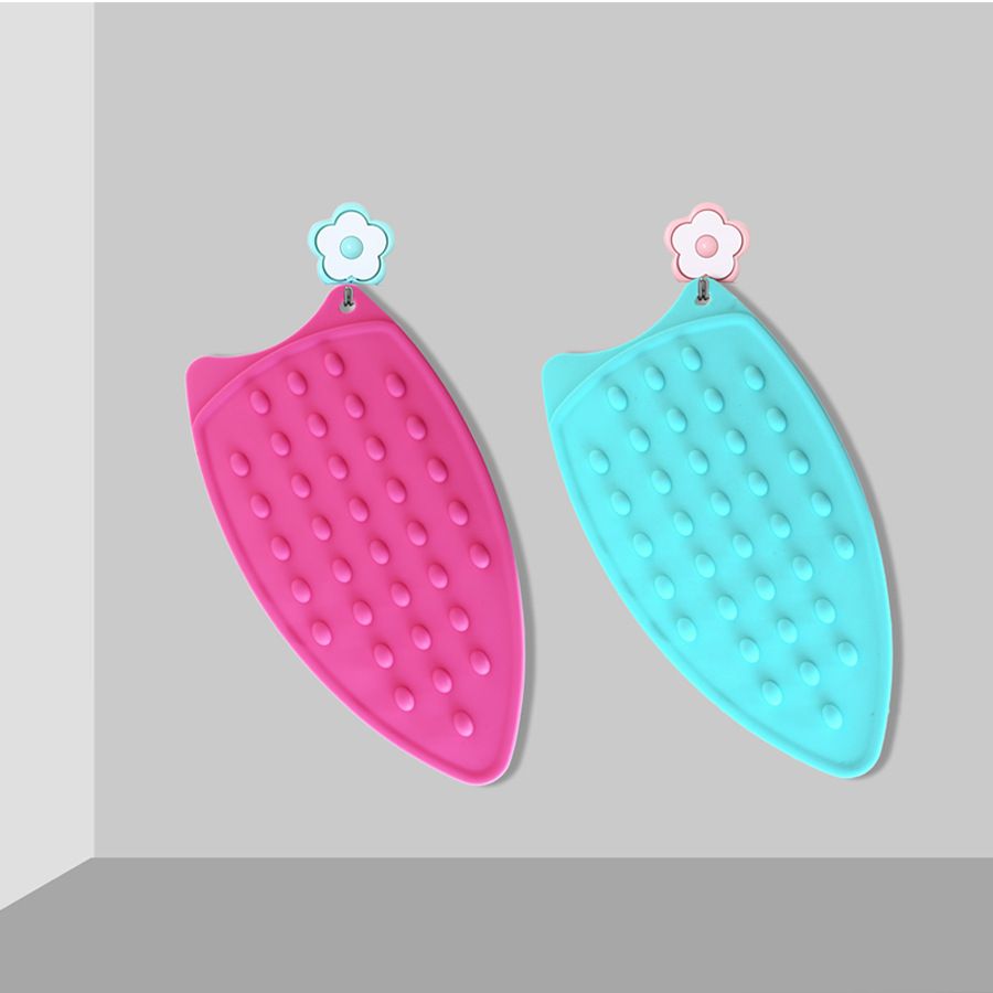 Silicone Ironing Pad Foldable Heat Insulation Ironing pad - yellow