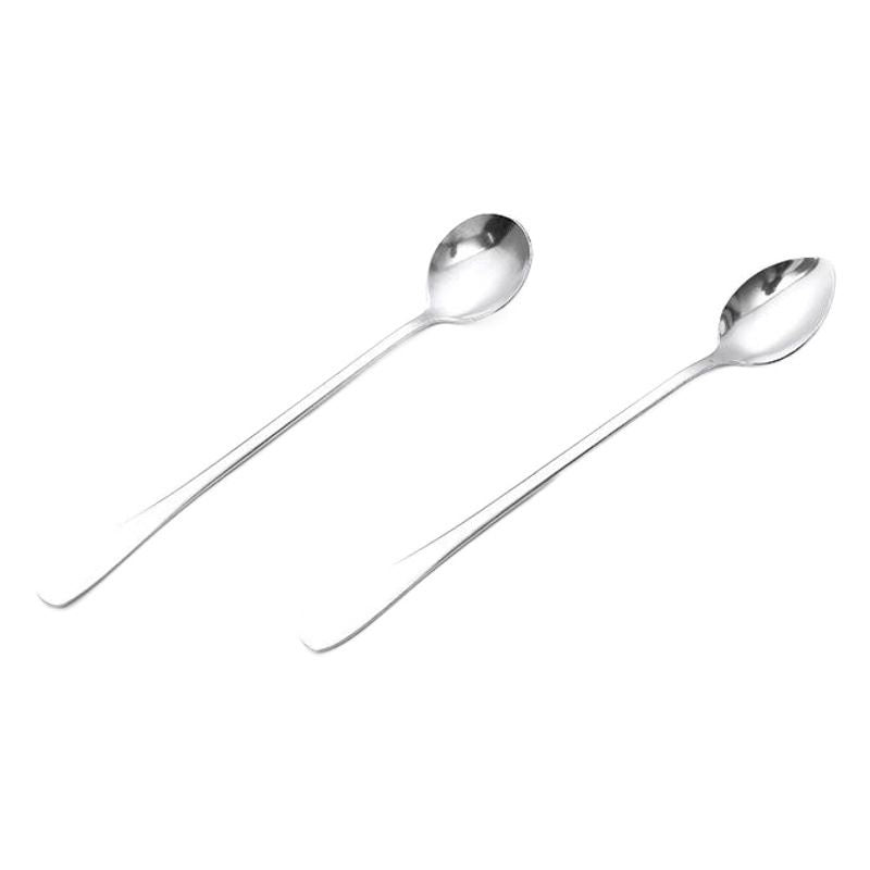 Zimoo Stainless Steel Spoon Long Handle Office Kitchen Pointed spoon
