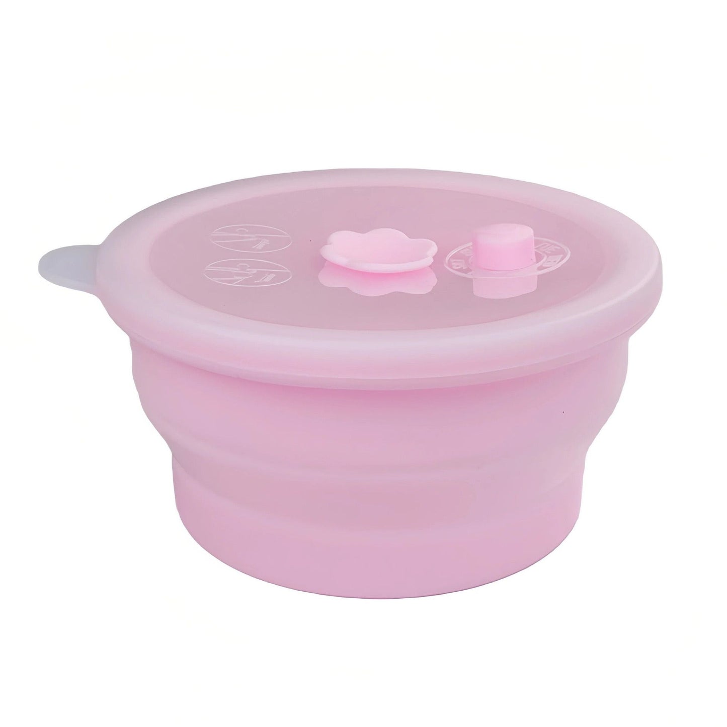 Collapsible Food-Grade Silicone Storage Container with Leakproof Lid, Built-in Date Dial and Steam Vent - Reusable, Microwave-Safe, Freezer-Ready, Perfect for Meal Prep, Leftovers, Picnics and Everyday Freshness (Green（Square）, 1500ml)