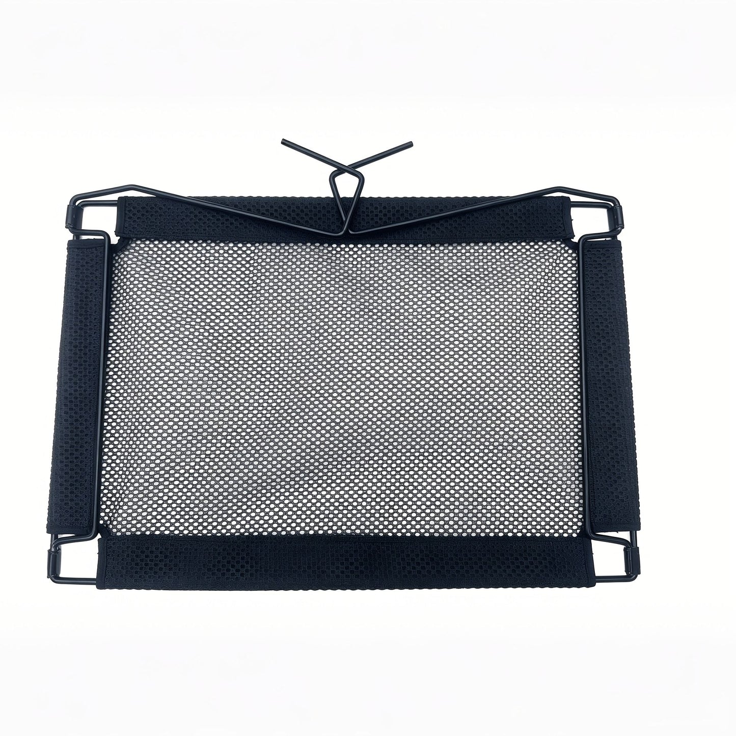 Hanging Cat Hammock for Radiator, Window, Balcony & Shelf – No-Drill Pet Bed with Breathable Mesh, Sturdy Metal Frame, and Raised Edges for Secure Lounging (Black)
