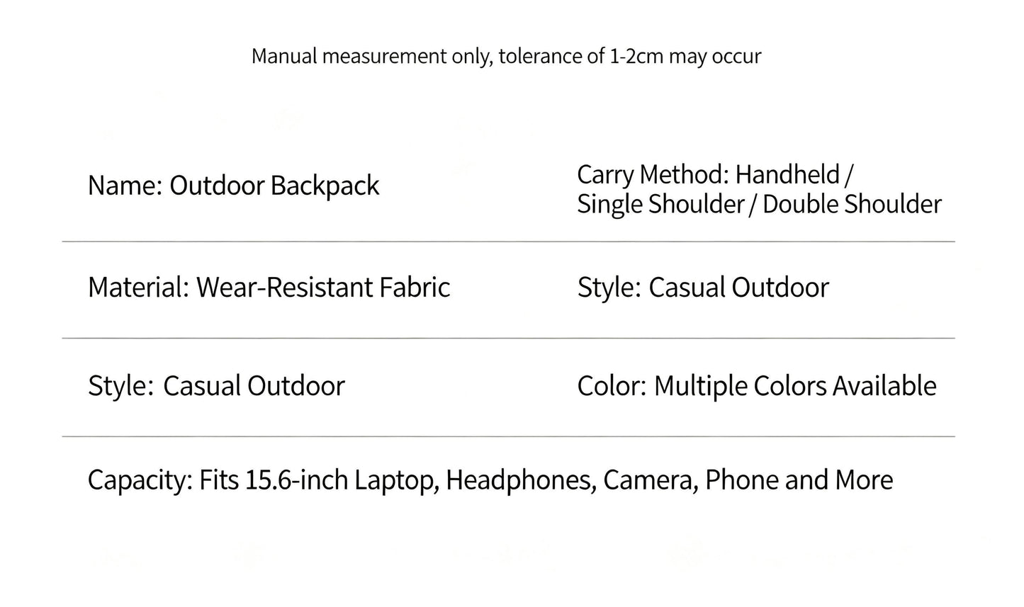 Outdoor Oxford Canvas Waterproof Hiking & Cycling Backpack 20-35L,green
