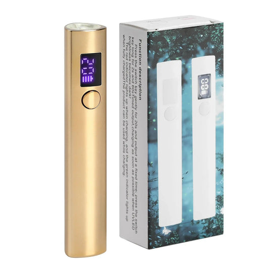 Mini UV LED Nail Dryer Lamp USB Gold