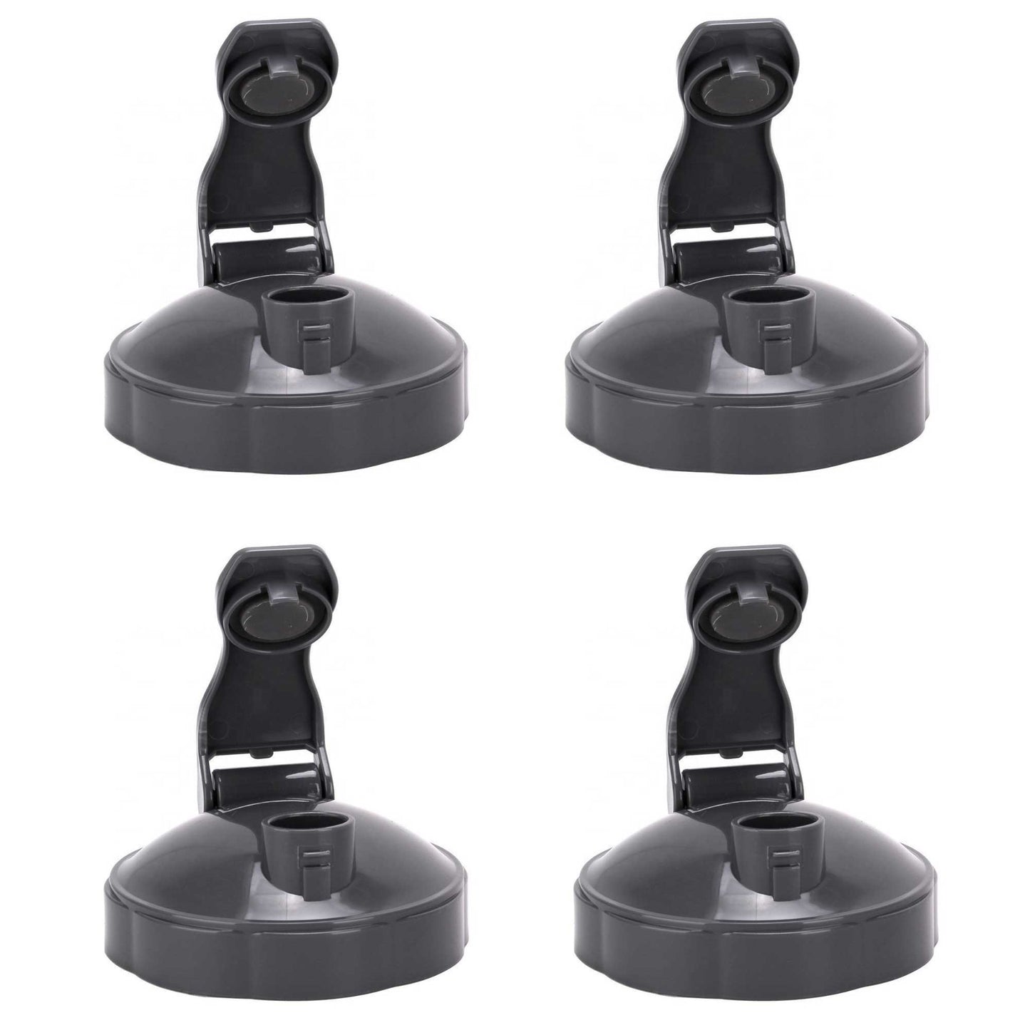4x For Nutribullet Flip Top Fliptop Fresh Lid - Most 600 and 900 Model Nutri Cups