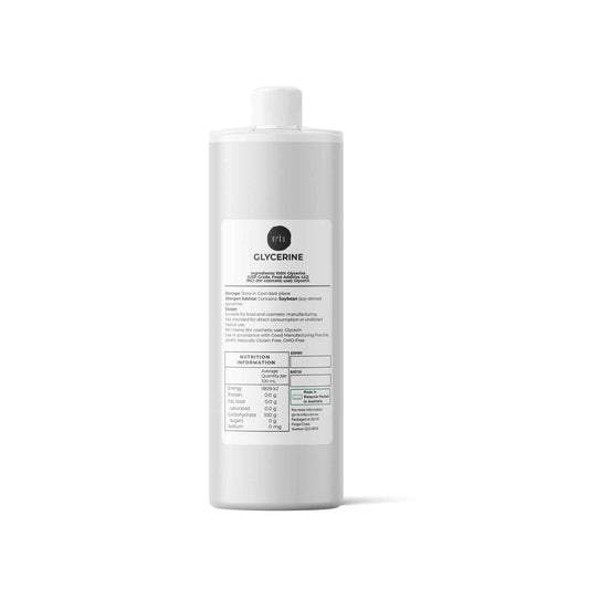 Orku 1L Glycerine 99.9% Pure USP Food + Cosmetic Grade – Vegetable Glycerol