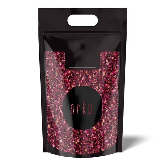 2Kg Bulk Organic Dried Red Rose Petals - Wedding Confetti Rosa Centifolia Flower