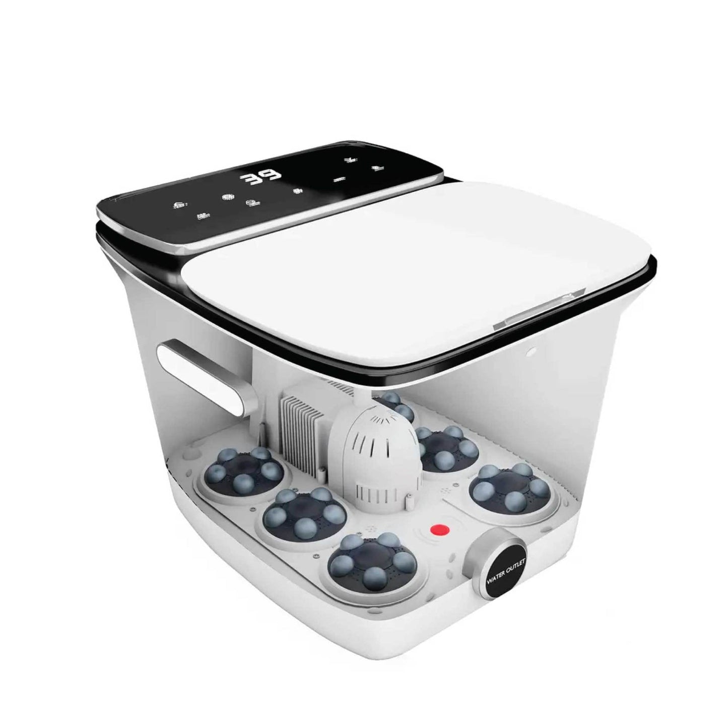 Orku Foot Spa Automatic Water Heating Massager - Electric Pedicure Bath