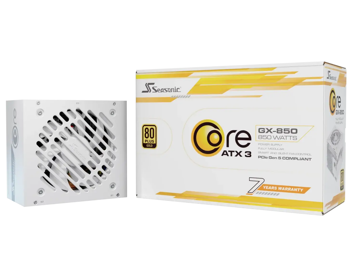 Seasonic CORE GX-850 White ATX 3.1 850W (SRP-CGX851-A5A32SF-WHITE)