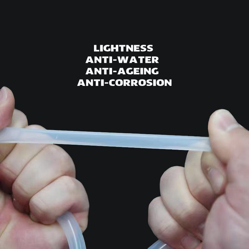 Food Grade Transparent Silicone Rubber Tube Hose Pipe Clear Beer Milk Soft 1M - 12*18mm