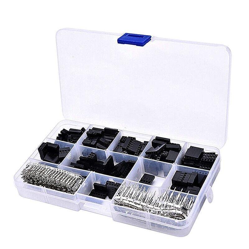 620X Connector Crimp Pin Male Housing Kit Female Dupont Wire Jumper Pin Header