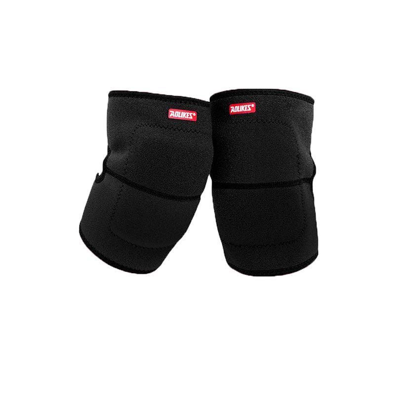 Aolikes Kid Knee Pad Crash Proof Antislip Basketball Skating Protector M Size - Rose Red