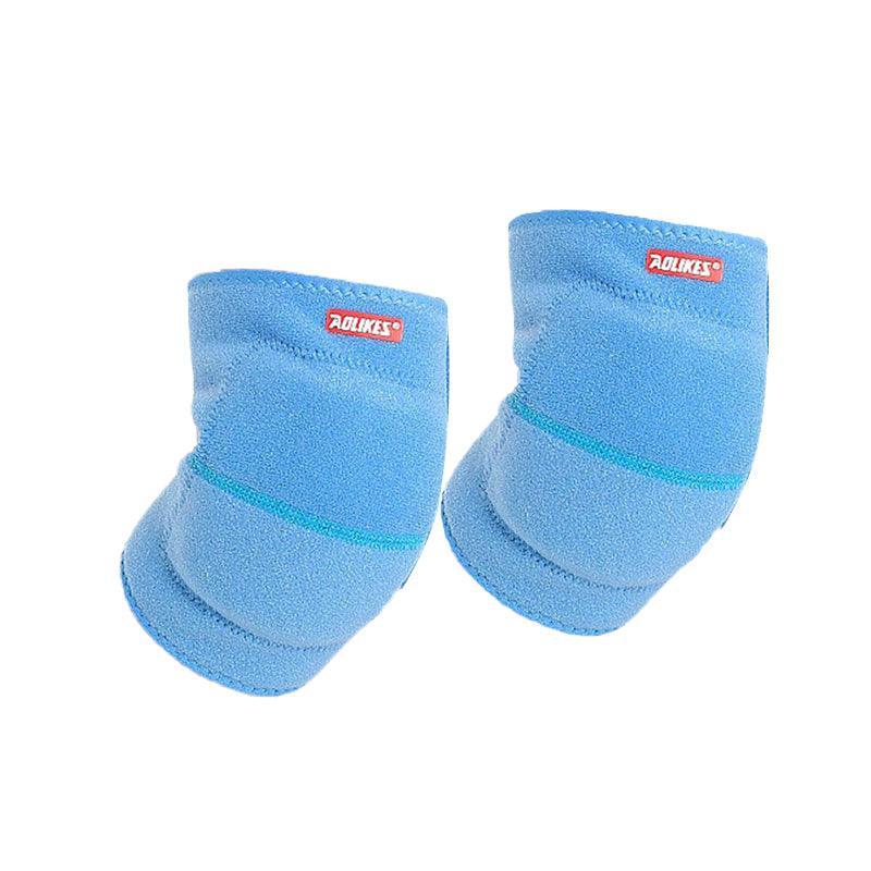 Aolikes Kid Knee Pad Crash Proof Antislip Basketball Skating Protector M Size - Rose Red