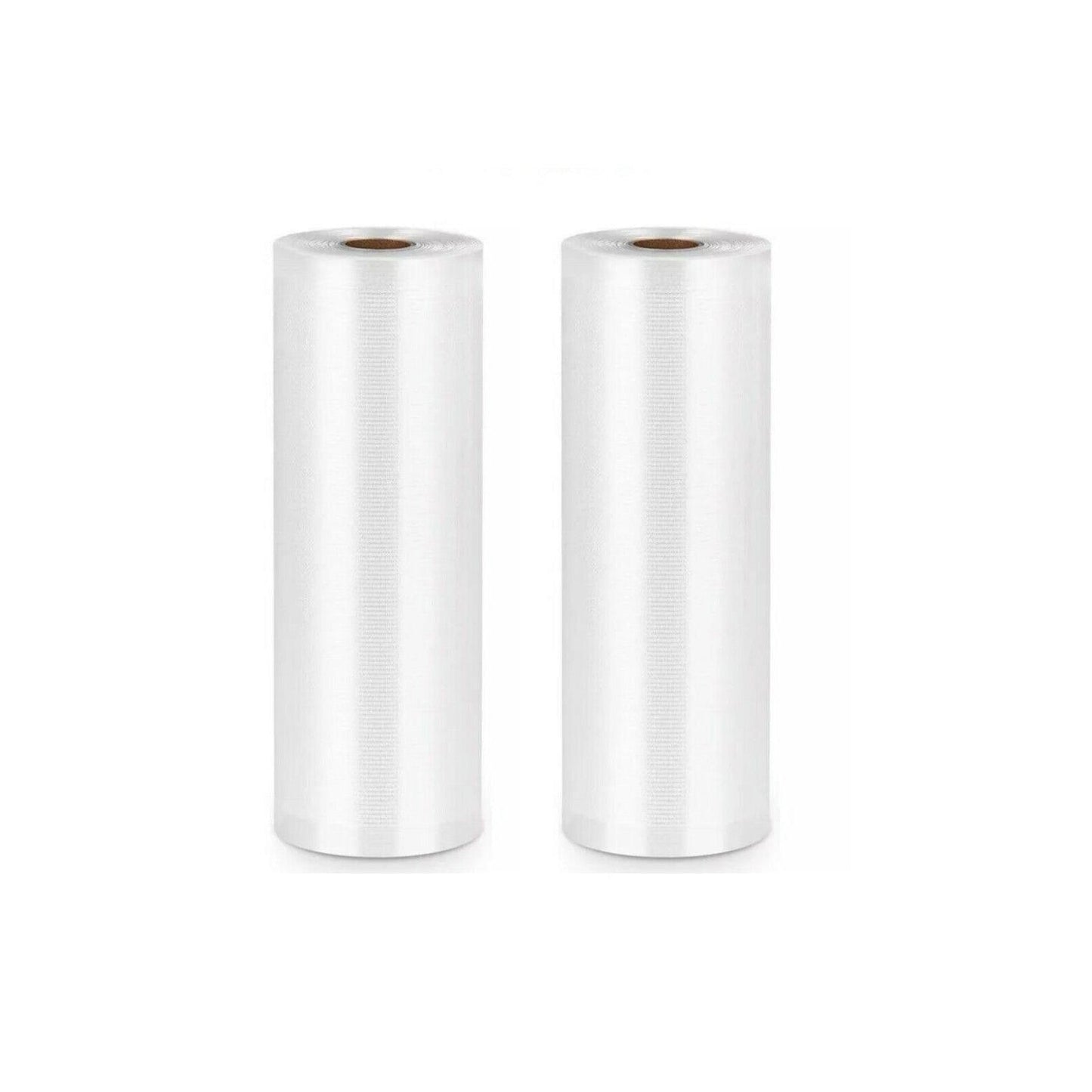 1-10x Commercial Heat-Resistant Vacuum Sealer Rolls for Food Storage - 2 Rolls (22cm x 5m)