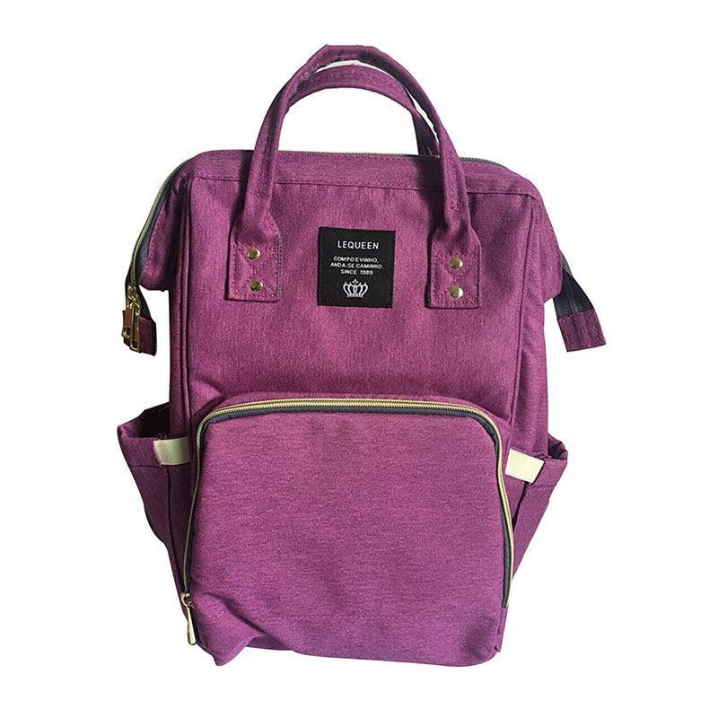 Luxury Multifunctional Diaper Nappy Backpack Maternity Mummy Changing Bag - Navy